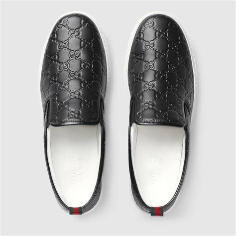 black gucci slip on sneakers|men Gucci sneakers on sale.